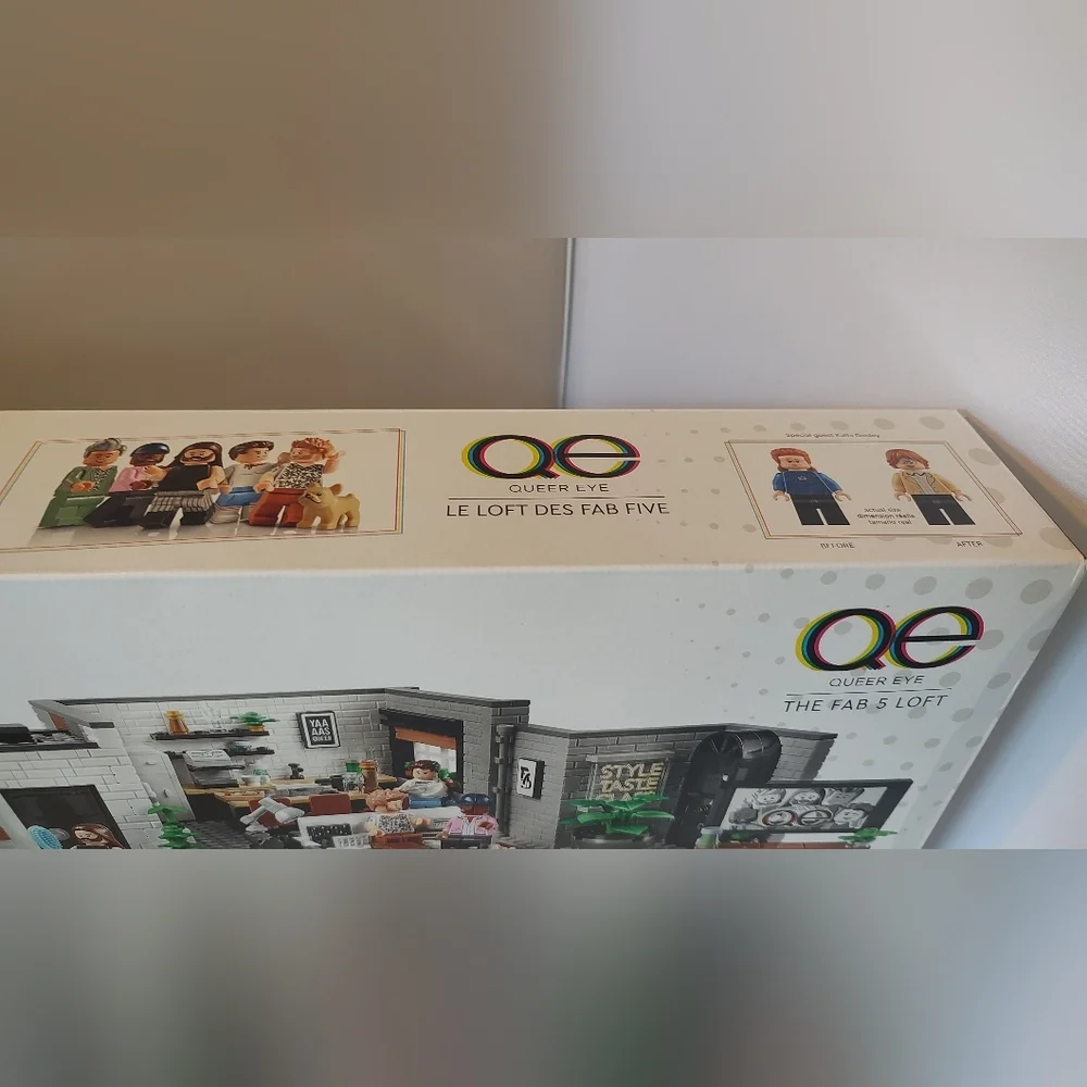 Lego 10291 Queer Eye The Fab 5 Loft Building Set NWT